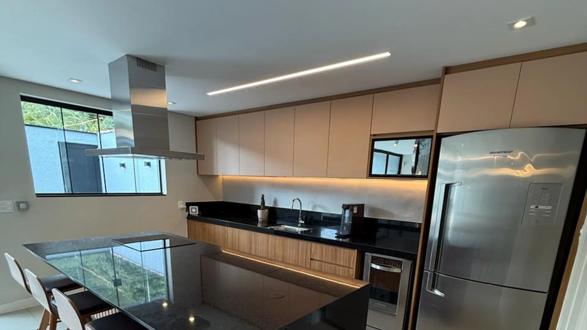 Cozinha integrada da Casa São Sebastião